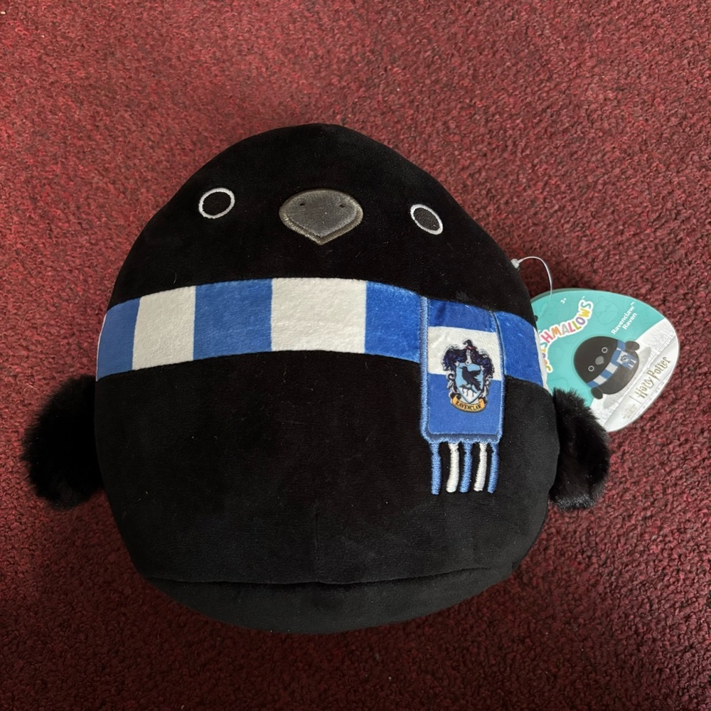 Squishmallows Harry Potter Ravenclaw Raven 8” Stuffed Plush